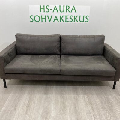 3 Istuttava Nahkasohva